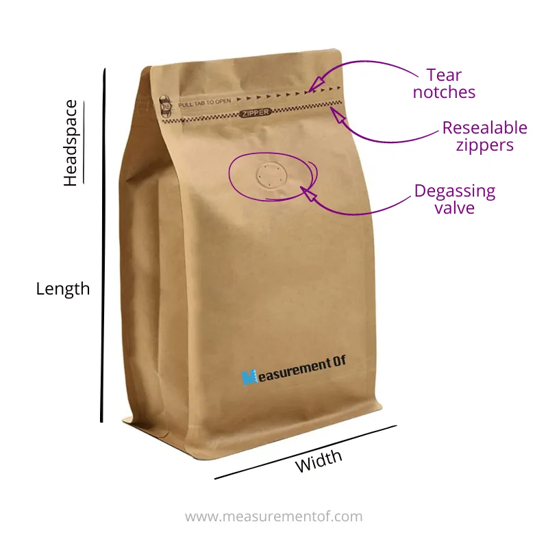 Standard Coffee Bag Sizes and All You Need to Know