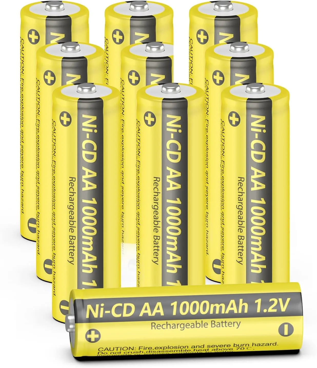 UltraLast NiMH AA 1.2 V 1.5 mAh Solar Rechargeable Battery 4 pk - Ace  Hardware